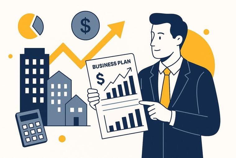 Comment intégrer la pige immobilière dans
  son business plan