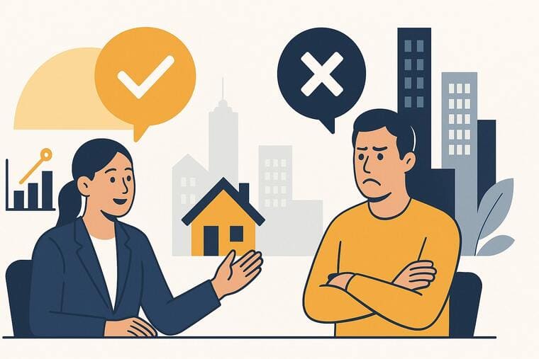 Comment répondre quand un vendeur dit “je
  ne veux pas d’agence”