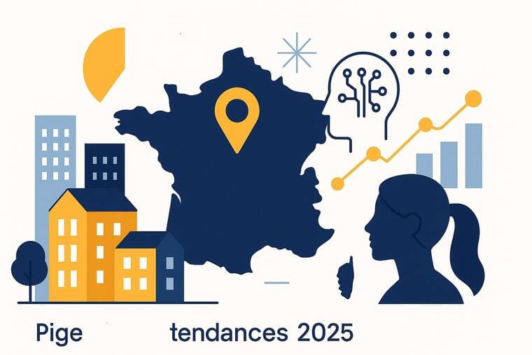 Pige immobilière en France : les
  tendances 2025